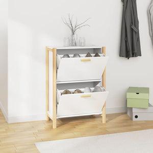 Weißer Schuhschrank 57,5x80 cm