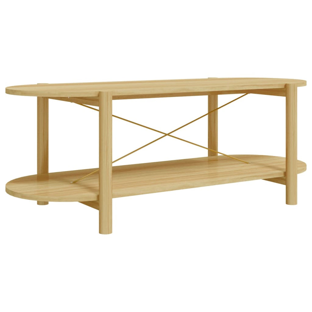 vidaXL Table basse 110x48x40 cm Bois d'ingénierie