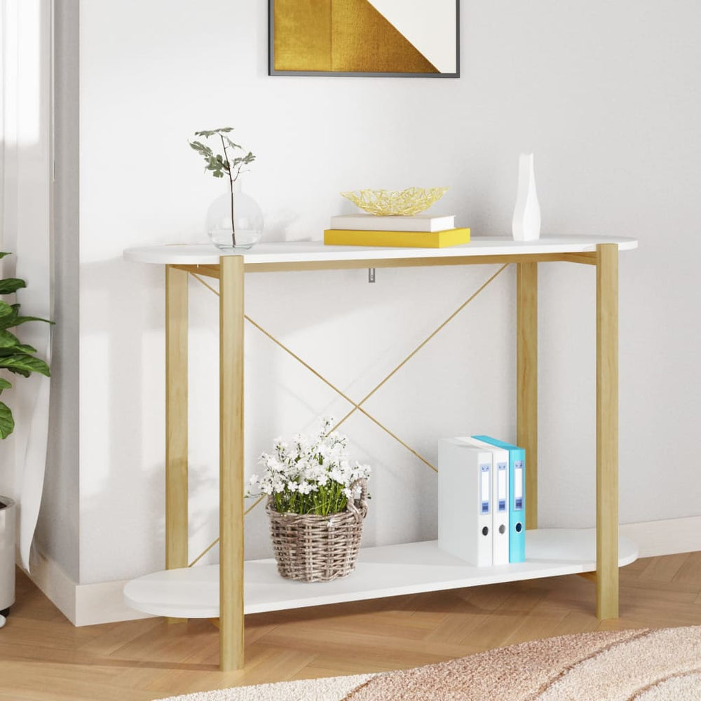Weißer Konsolentisch 110 cm