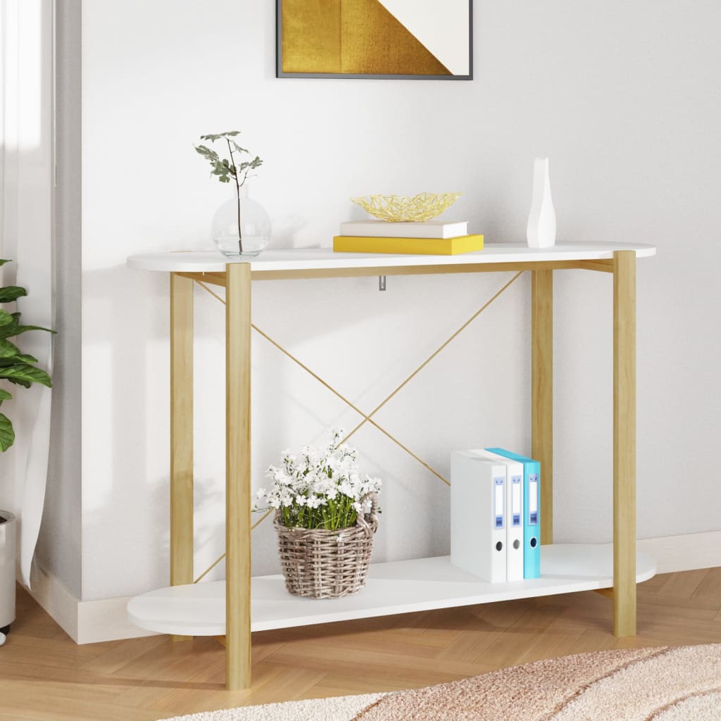 Weißer Konsolentisch 110 cm