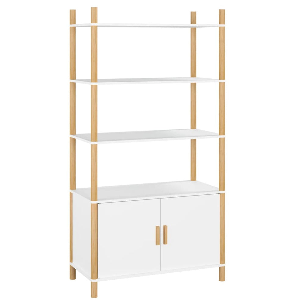 Highboard Weiß 80x40x153 cm