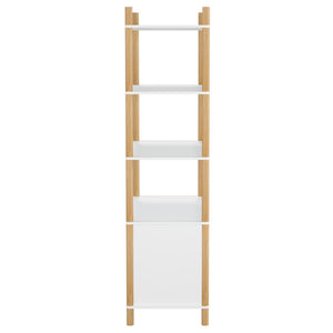 Highboard Weiß 80x40x153 cm