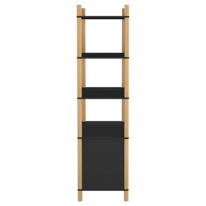 Schwarzes Highboard 80x40x153cm