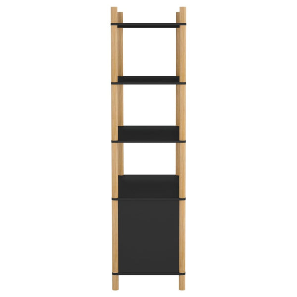 Schwarzes Highboard 80x40x153cm