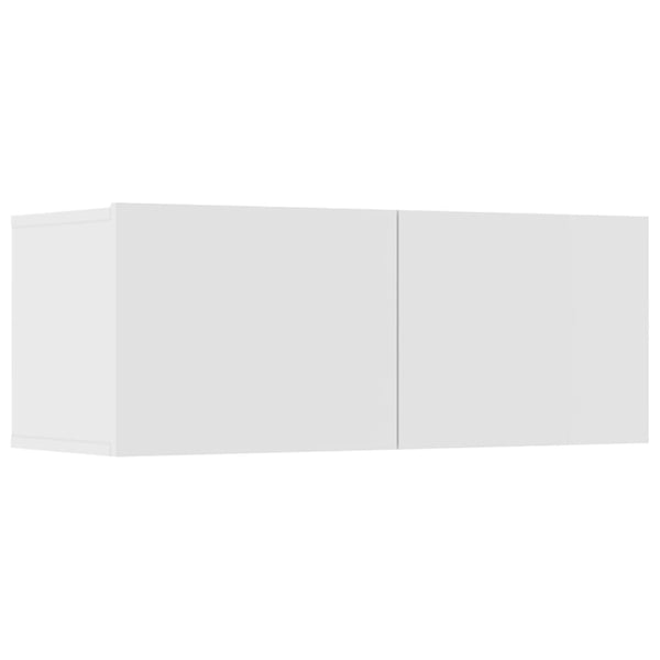 TV-Schränke 4 Stk. Weiß 80x30x30 cm Holzwerkstoff