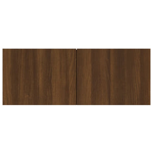 TV-Schränke 4 Stk. Braun Eichen-Optik 80x30x30 cm Holzwerkstoff