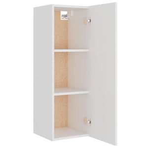 4-tlg. TV-Schrank-Set Weiß Holzwerkstoff