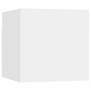 8-tlg. TV-Schrank-Set Weiß Holzwerkstoff