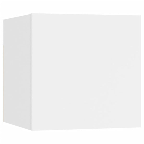 8-tlg. TV-Schrank-Set Weiß Holzwerkstoff