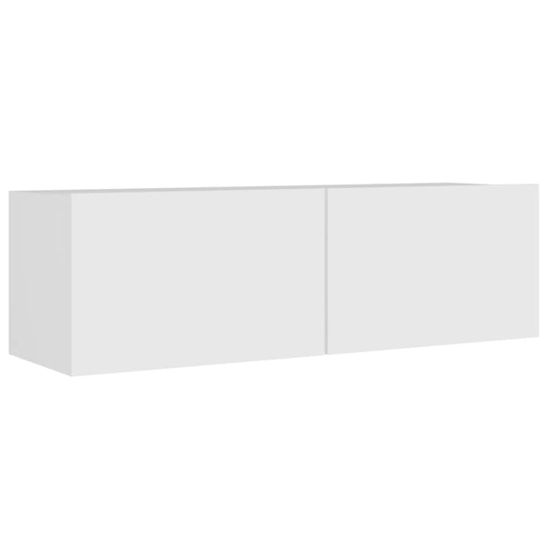 8-tlg. TV-Schrank-Set Weiß Holzwerkstoff