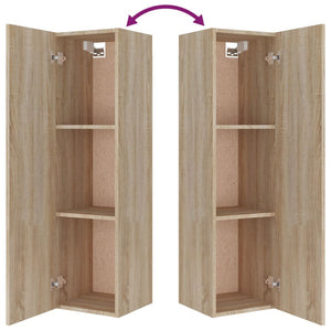 8-tlg. TV-Schrank-Set Sonoma-Eiche Holzwerkstoff