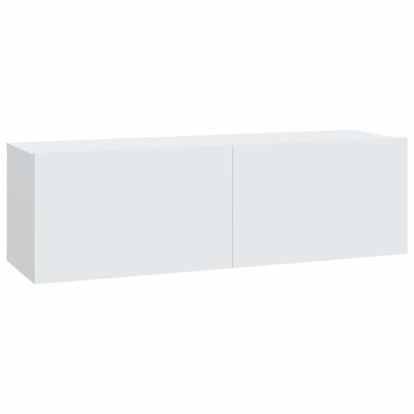 6-tlg. TV-Schrank-Set Weiß Holzwerkstoff