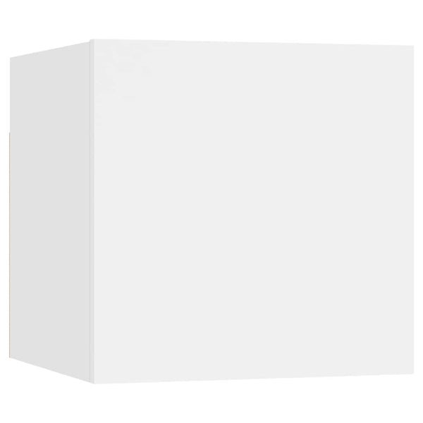 6-tlg. TV-Schrank-Set Weiß Holzwerkstoff
