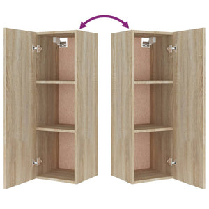 8-tlg. TV-Schrank-Set Sonoma-Eiche Holzwerkstoff