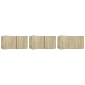 5-tlg. TV-Schrank-Set Sonoma-Eiche Holzwerkstoff