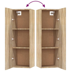 5-tlg. TV-Schrank-Set Sonoma-Eiche Holzwerkstoff