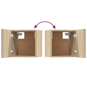 5-tlg. TV-Schrank-Set Sonoma-Eiche Holzwerkstoff