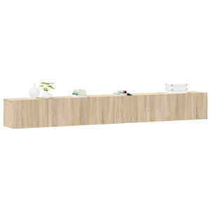 3-tlg. TV-Schrank-Set Sonoma-Eiche Holzwerkstoff