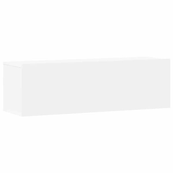 3-tlg. TV-Schrank-Set Weiß Holzwerkstoff