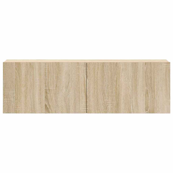 3-tlg. TV-Schrank-Set Sonoma-Eiche Holzwerkstoff