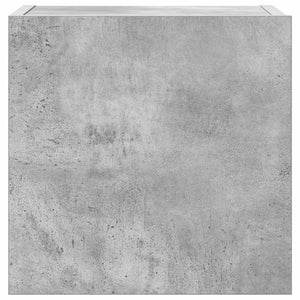 7-tlg. TV-Schrank-Set Betongrau Holzwerkstoff