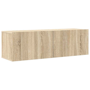7-tlg. TV-Schrank-Set Sonoma-Eiche Holzwerkstoff