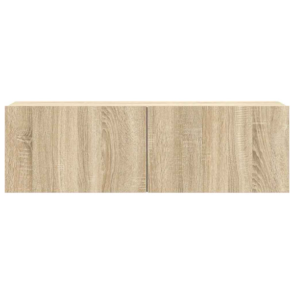 7-tlg. TV-Schrank-Set Sonoma-Eiche Holzwerkstoff