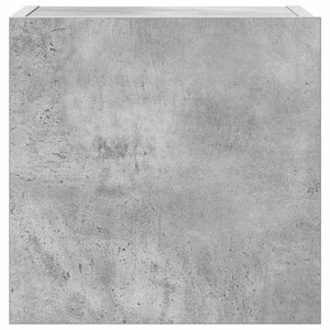 7-tlg. TV-Schrank-Set Betongrau Holzwerkstoff