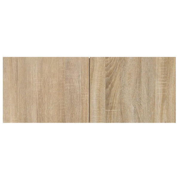 4-tlg. TV-Schrank-Set Sonoma-Eiche Holzwerkstoff