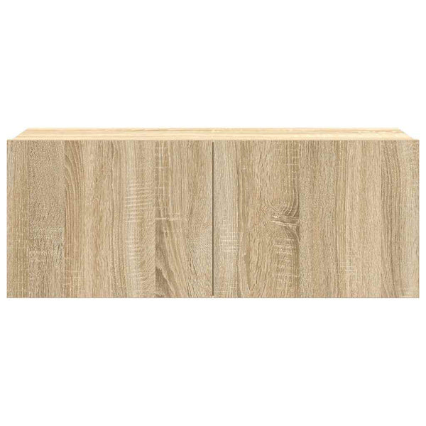 7-tlg. TV-Schrank-Set Sonoma-Eiche Holzwerkstoff