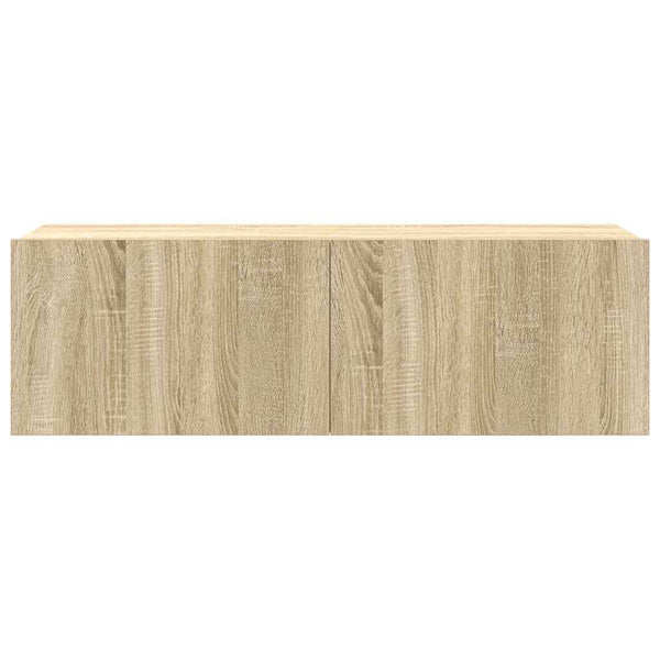 7-tlg. TV-Schrank-Set Sonoma-Eiche Holzwerkstoff