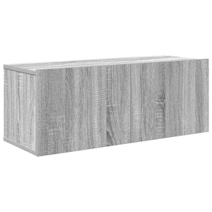 7-tlg. TV-Schrank-Set Grau Sonoma Holzwerkstoff