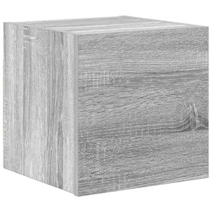 7-tlg. TV-Schrank-Set Grau Sonoma Holzwerkstoff