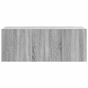 7-tlg. TV-Schrank-Set Grau Sonoma Holzwerkstoff