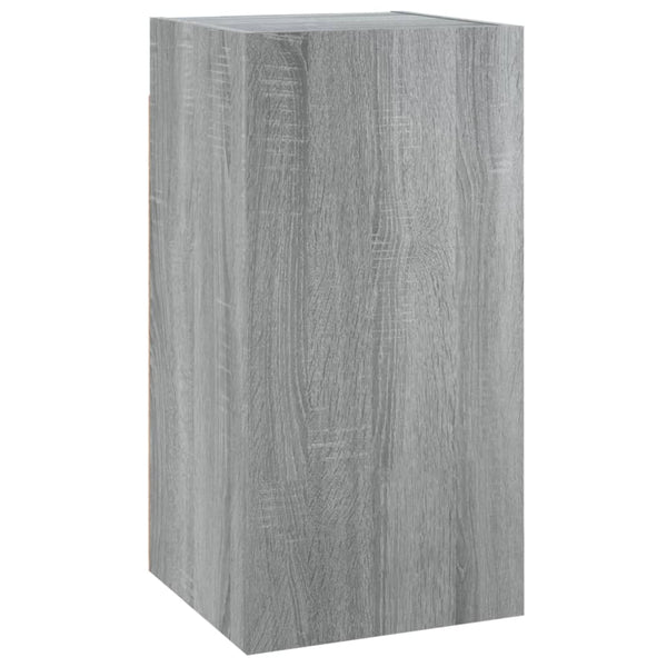 6-tlg. TV-Schrank-Set Grau Sonoma Holzwerkstoff