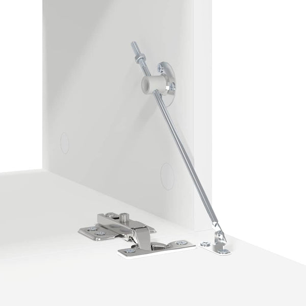 4-tlg. TV-Schrank-Set Weiß Holzwerkstoff