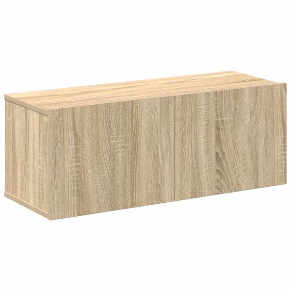 4-tlg. TV-Schrank-Set Sonoma-Eiche Holzwerkstoff