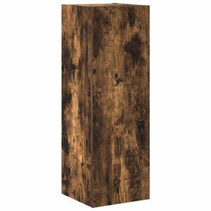 4-tlg. TV-Schrank-Set Räuchereiche Holzwerkstoff