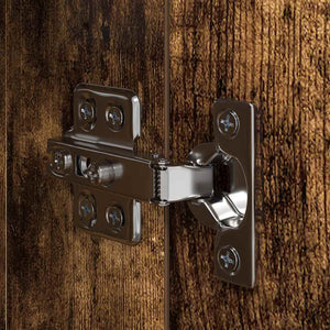 4-tlg. TV-Schrank-Set Räuchereiche Holzwerkstoff