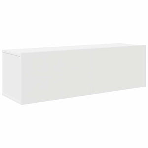4-tlg. TV-Schrank-Set Weiß Holzwerkstoff