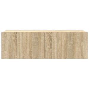 4-tlg. TV-Schrank-Set Sonoma-Eiche Holzwerkstoff
