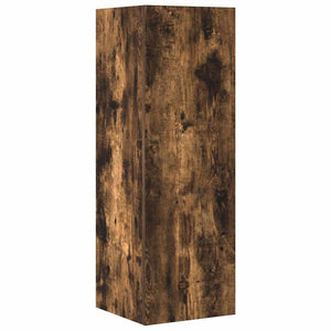 4-tlg. TV-Schrank-Set Räuchereiche Holzwerkstoff