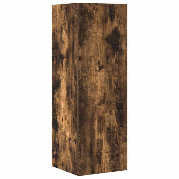 4-tlg. TV-Schrank-Set Räuchereiche Holzwerkstoff