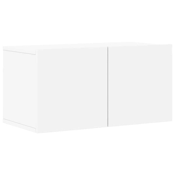 4-tlg. TV-Schrank-Set Weiß Holzwerkstoff