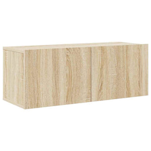 4-tlg. TV-Schrank-Set Sonoma-Eiche Holzwerkstoff