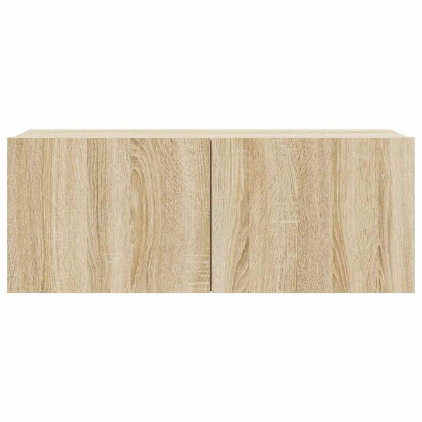 4-tlg. TV-Schrank-Set Sonoma-Eiche Holzwerkstoff