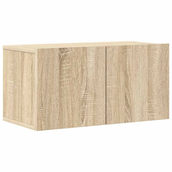 4-tlg. TV-Schrank-Set Sonoma-Eiche Holzwerkstoff