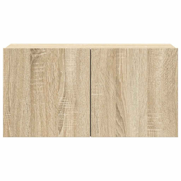 4-tlg. TV-Schrank-Set Sonoma-Eiche Holzwerkstoff
