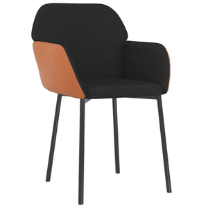 Esszimmerstühle 2er Set Schwarz