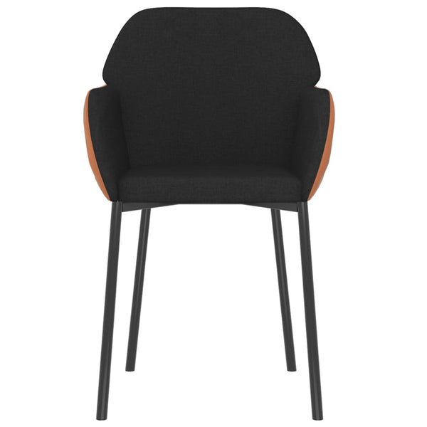 Esszimmerstühle 2er Set Schwarz